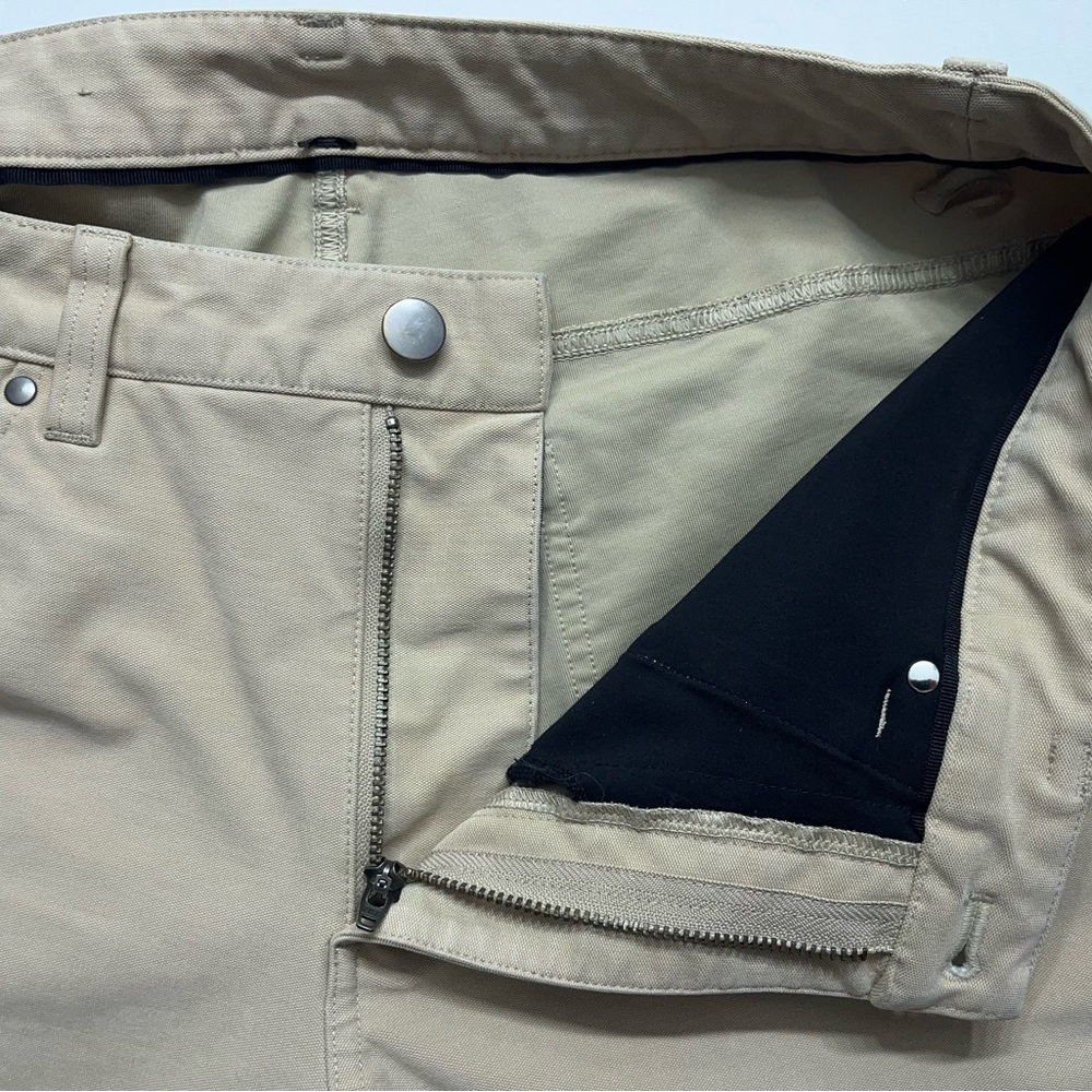 Lululemon ABC Pants Mens 31x31 Slim Utilitech Abrasion Resistant Khaki LM5ABNS - Picture 6 of 14